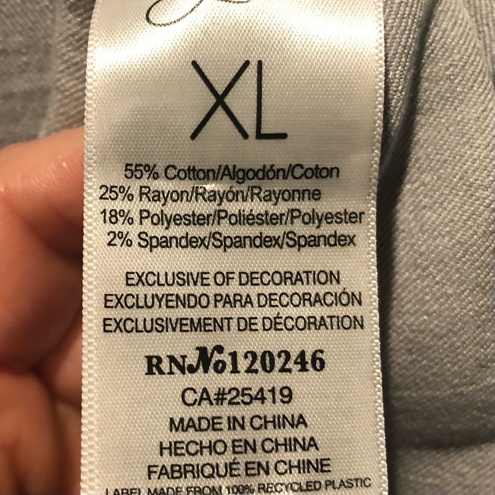 Stretch Denim Jacket by Kenzie Jeans |Size XL - Picture 8 of 8
